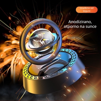 Auto parfumski ukras s aluminijskim držačem, postavljanje na sjedište, dekorativan, osvježavajući i aromatičan