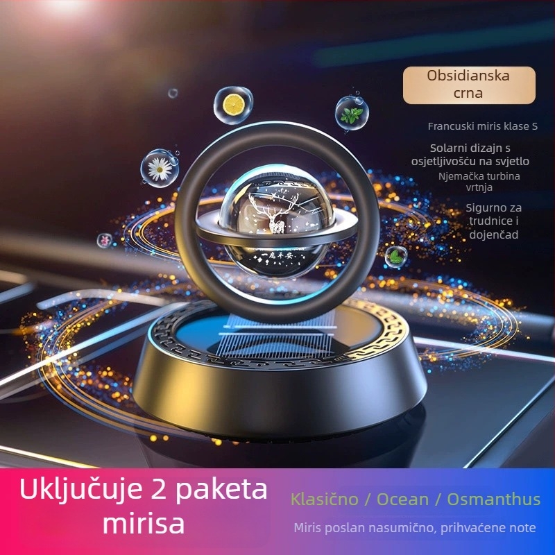 Auto parfumski ukras s aluminijskim držačem, postavljanje na sjedište, dekorativan, osvježavajući i aromatičan