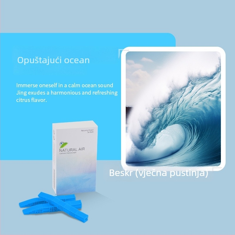 BMW autoski aromatski difuzor za zračni otvor – Citrus Ocean miris, 50–100 mL, 61–90 dana difuzije