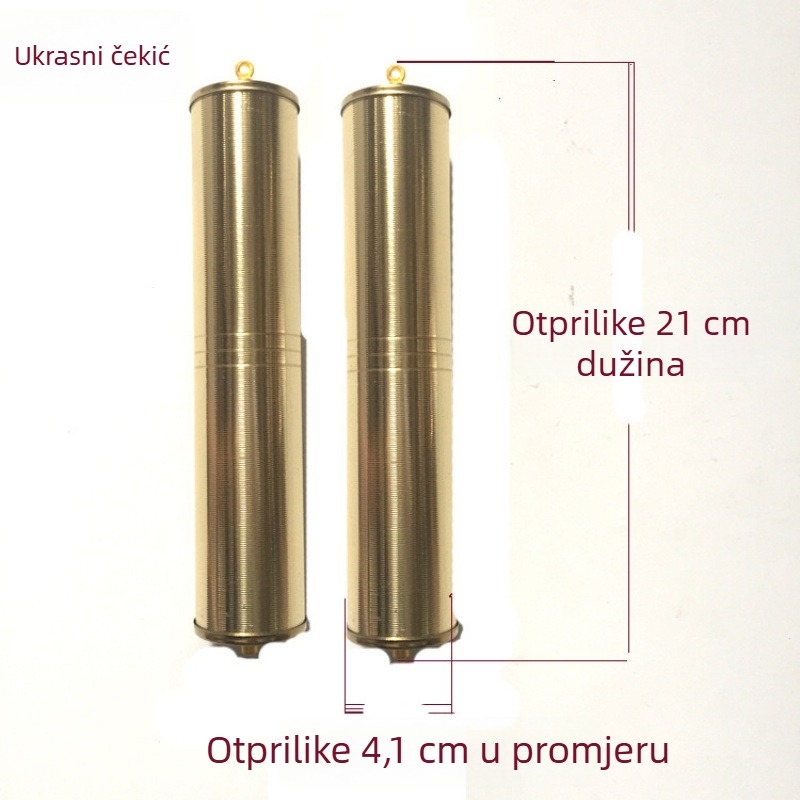 Kukački sat s Joyful pokretom, automatskim pogonom, plastičnim kućištem, cifrom od smole, dekorativni privjesak