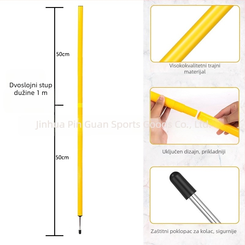 PVC set trening štapova za nogomet, košarku i odbojku – Crown brend, trening pomoć