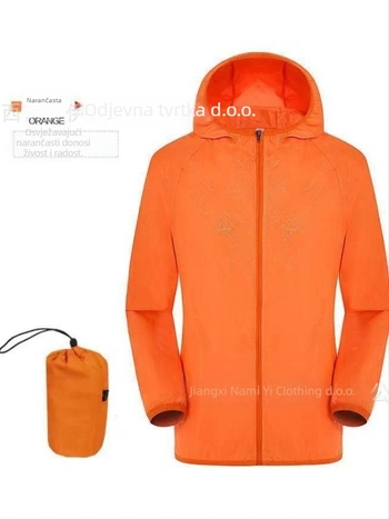 Odjeća za zaštitu od sunca s kapuljačom - tanak stil, mješavina poliestera, za tinejdžere, ljeto 2025