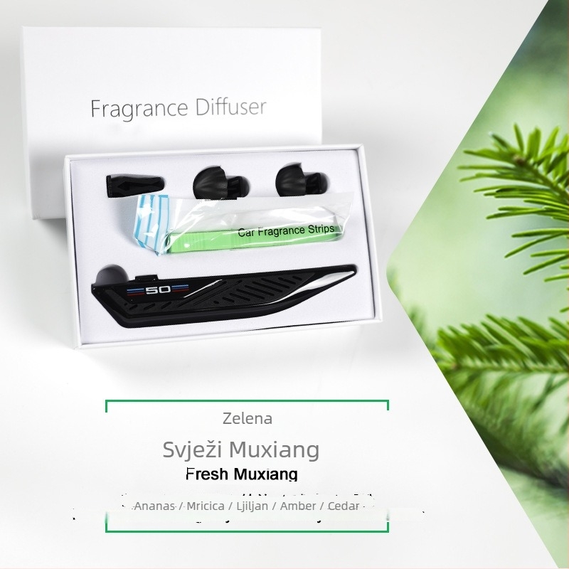 Auto klips za aromu — cvjetni miris, ugradnja na izlaz zraka, osvježava, sterilizira, uklanja neugodne mirise, traje više od 90 dana
