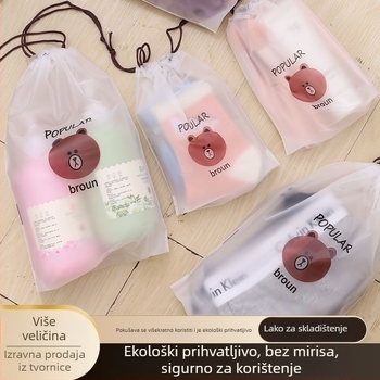 Torba za skladištenje za vješanje, cilindričnog oblika, PE materijal, višestruka namjena, paket od 50 komada