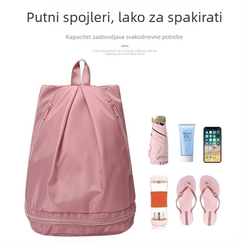 Putna torba – vodootporan organizator za plažu, odjeljak mokro-suvo, kubični oblik, Oxford tkanina, višestruka namjena