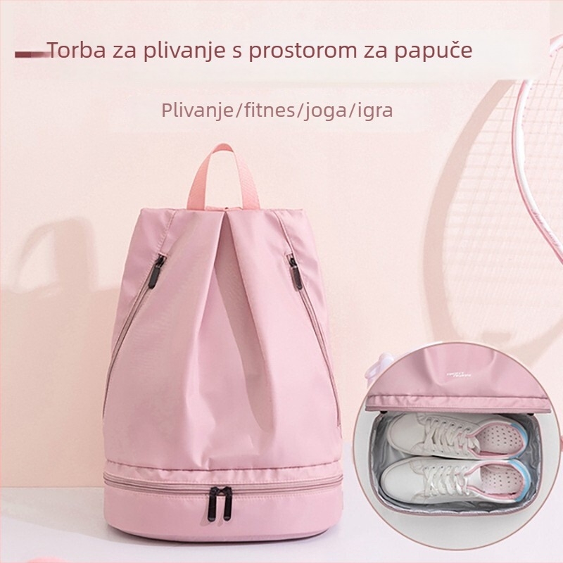 Putna torba – vodootporan organizator za plažu, odjeljak mokro-suvo, kubični oblik, Oxford tkanina, višestruka namjena