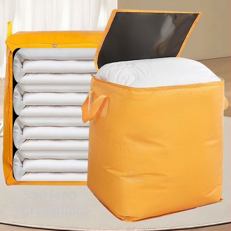 Torba za preseljenje za pakiranje, kubičnog oblika, PE materijal, vodootporna, 180–240 L kapaciteta