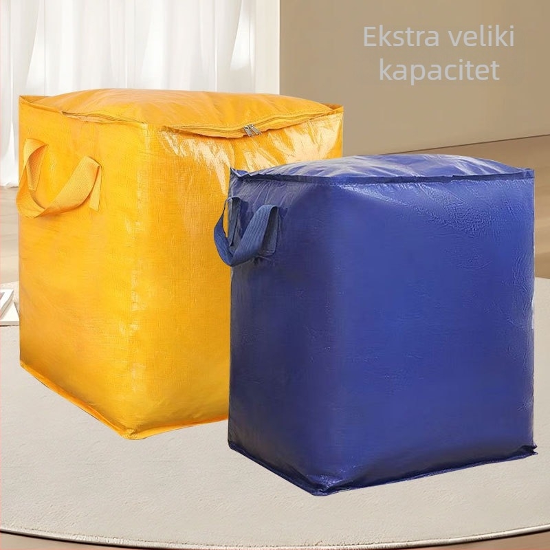 Torba za preseljenje za pakiranje, kubičnog oblika, PE materijal, vodootporna, 180–240 L kapaciteta