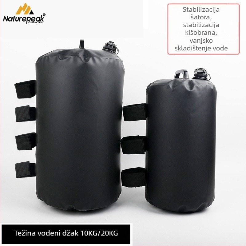 Vanjska vodena podloga za šatore i suncobrane — PVC, vodootporna tkanina, kapacitet 10 kg/20 kg, mogućnost tiskanja logotipa