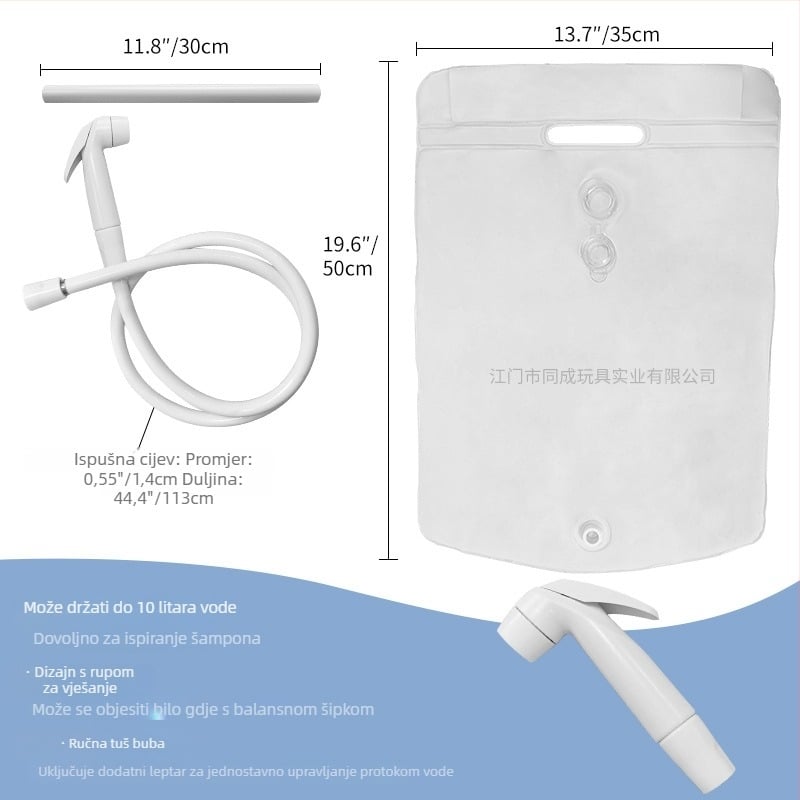 Vanjska vodena torba 10L, vodootporan materijal, TC marka, za kampiranje, planinarenje i alpinizam