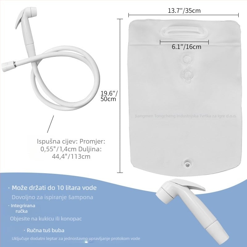 Vanjska vodena torba 10L, vodootporan materijal, TC marka, za kampiranje, planinarenje i alpinizam