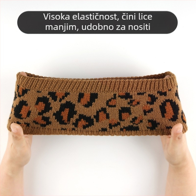 Kapa za glavu: Jednostavna ženska traka za kosu i gumica, geometrijski oblik, Nangaer, model F1, jesen 2025