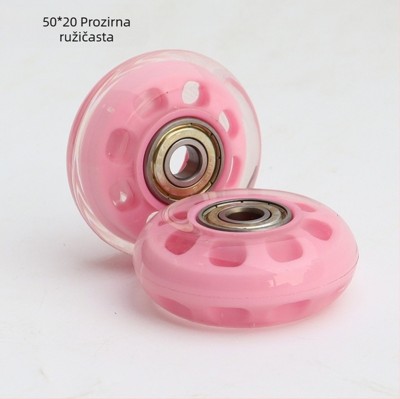 Set kotača za rolanje – PU kotači, poliuretan, s jednoslojnim ležajevima, univerzalno