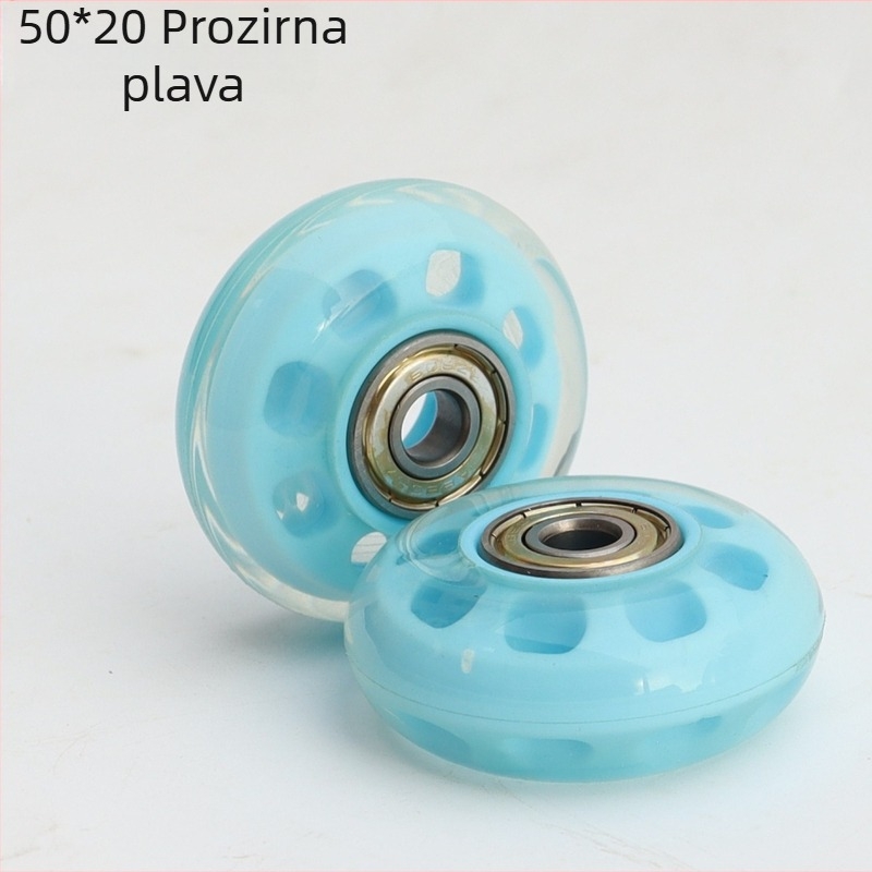 Set kotača za rolanje – PU kotači, poliuretan, s jednoslojnim ležajevima, univerzalno