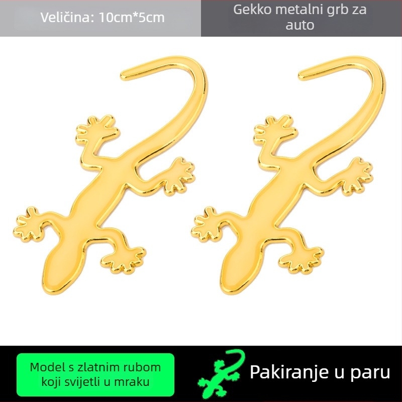 Auto naljepnica za karoseriju – 3D dizajn životinje, ljepilo ugradnja, prilagodljivo