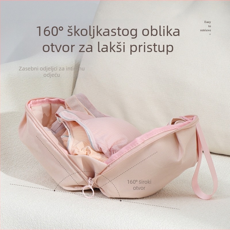 Torba za pohranu donjeg rublja, model W2506, sferni oblik, twill tkanina, višenamjenski putni organizator