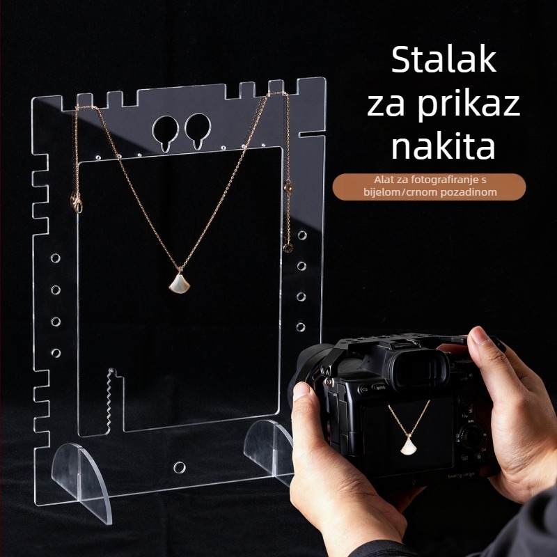 Light and Shadow Stars pozadina od tkanine za fotografiju proizvoda — Tema Nova Godina, netkani materijal