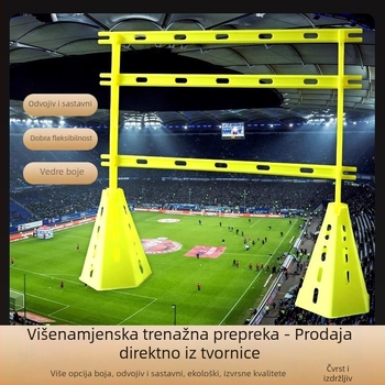 Set trenerskih pomagala za nogomet: prepreke za trening, markeri za označavanje, markeri za košarku, rekviziti za sladoled, dječje prepreke za taekwondo. Marka Yi Hang.