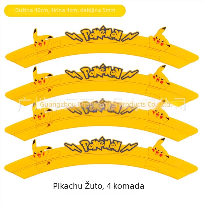 Lanku silikon anti-kolizijski trak za blatnik, za model Ideal, bez prilagodbe