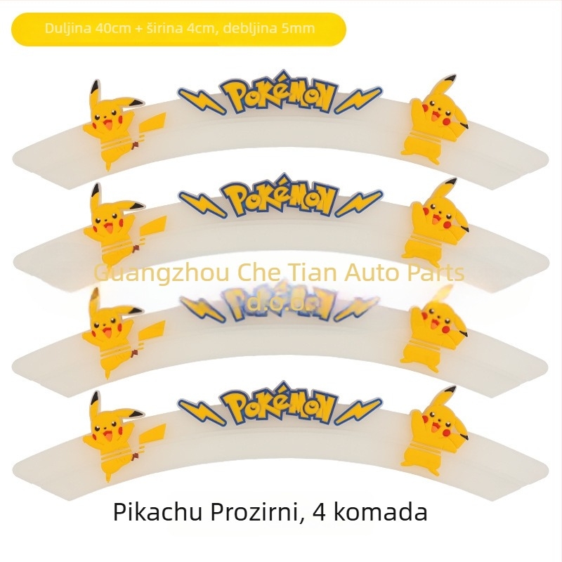 Lanku silikon anti-kolizijski trak za blatnik, za model Ideal, bez prilagodbe