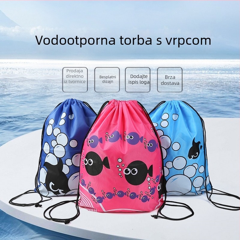 Torba za vešanje s šnonom — Oxford tkanina, poliester, kapacitet 1450, vanjska vodootporna torba za vodene sportove