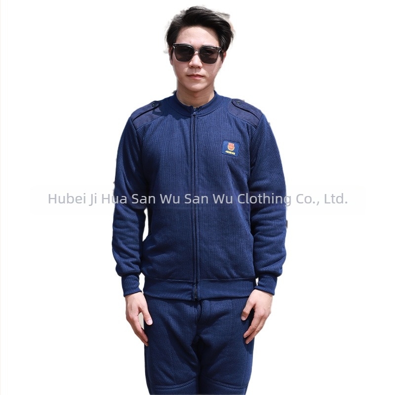 Set fleksi jakne i hlača, unisex, zimska odjeća, polar fleece tkanina, kardigan stil, održava toplinu