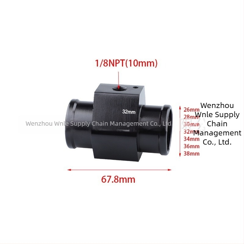 Automobilski trostruki senzor — spojnik za temperaturu vode i ulja, TSA100, aluminijska legura, univerzalna primjena
