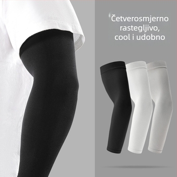 Ice Silk navlaka za ruke za outdoor aktivnosti, prilagođeni uzorak s slikom, tisk logotipa, protuklizne, zaštita od sunca