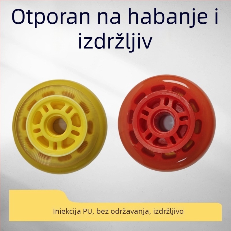 PU kotač za skuter, dječje kolica, twist automobile i kolica za kupovinu — jedan kotač, PU/PP materijal, pogodno za djecu