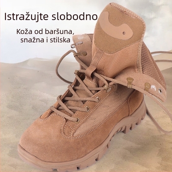 Muške taktičke čizme za otvoreni teren — Handsome, vodootporni materijal, za trčanje, fitness, led i snijeg, gađanje