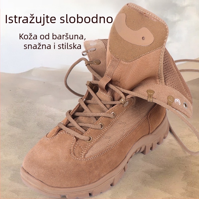 Muške taktičke čizme za otvoreni teren — Handsome, vodootporni materijal, za trčanje, fitness, led i snijeg, gađanje