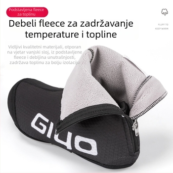 GIYO navlake za cipele za biciklizam, unisex, debeli i topli, protiv prašine, za planinske i cestovne bicikle