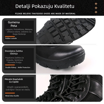 Wy-001 Unisex ljetne taktičke cipele za trening – prozračne mrežaste visoke cipele, otporne na habanje, ublažavanje udaraca, pogodne za trčanje, planinarenje, vožnju biciklom