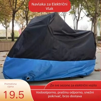 Navlaka za električno vozilo – minimalistični stil, zaštita od sunca, kiše i prašine.