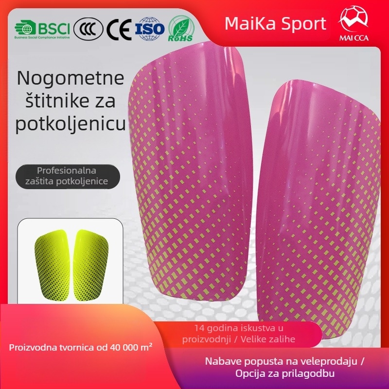 Ploča zaštite za nogu za nogomet, plastični štit, model MK-885-3, prilagodljiva, pogodna za nogomet, košarku i odbojku