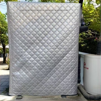 Poklop vanjske jedinice klimatizacije – zaštita od kiše, sunca i insekata, PVC materijal, moderan jednostavan stil, univerzalni pokrov za vanjsku jedinicu