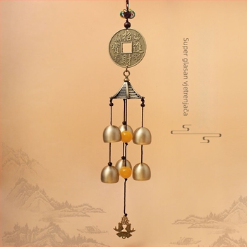 Zvončić za vrata od bakra, viseća dekoracija, stil Novi kineski stil, porijeklo Zhejiang