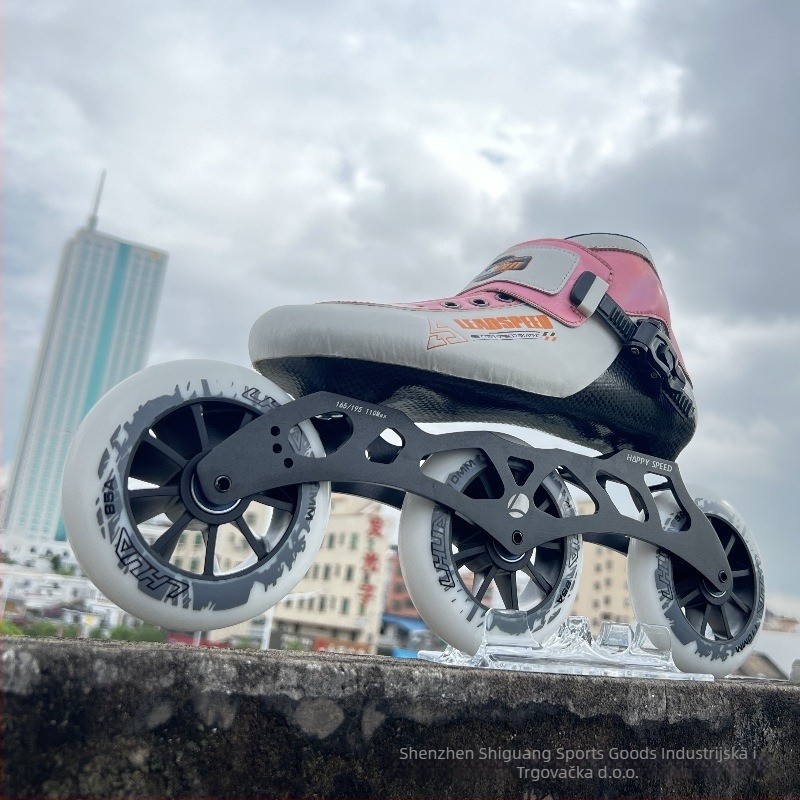 Inline patike s podom od karbonskih vlakana, PU kotači u jednom redu, unisex, podrijetlo Guangdong