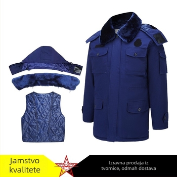 Vatrogasni trening kaput za zimu – smjesa pamuka, prozračan, vodootporan, otporan na vjetar