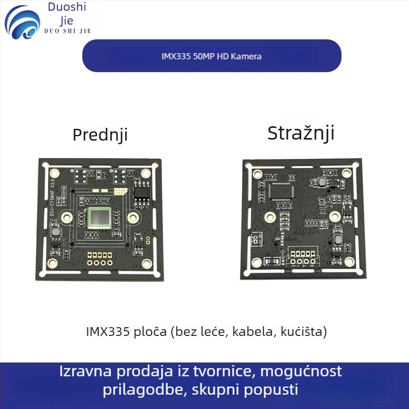 USB kamera modul IMX335 5MP, rezolucija 2592x1944, 30FPS, USB 2.0, bez upravljačkog programa
