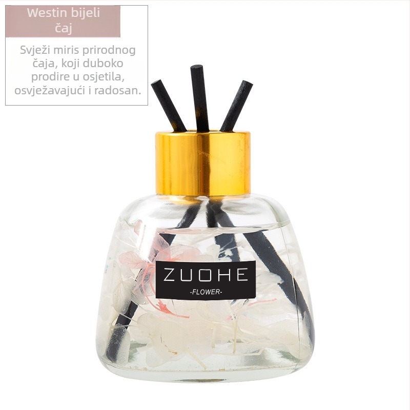 Automobilska aromaterapijska ukrasna, breskva i cvjetni miris, 120 ml, montaža na sjedalu, uklanja mirise, isparavanje 31–60 dana