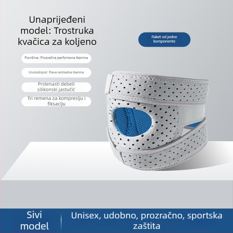 Najlonska zaštita koljena, prozračna, za nogomet