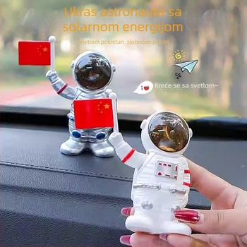 Auto ukras s astronautom – plastika, kineski tradicionalni stil, dekoracija, bez prilagođavanja