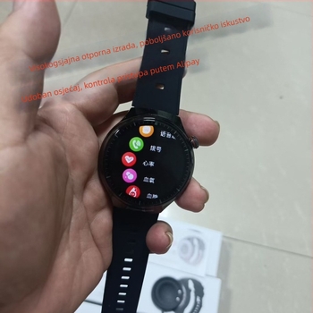 Pametni sat s praćenjem otkucaja srca, mjerenjem krvnog tlaka, brojanja koraka i praćenja sna