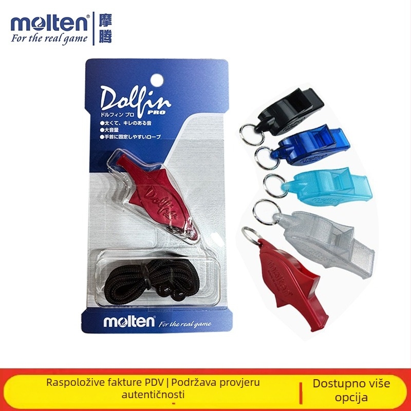 Molten delfin zviždaljka – ABS, jednokratno pakiranje, 6 komada u kutiji