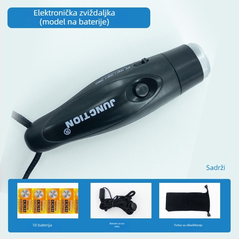 Pištaljka – PVC materijal, moguć ispis logotipa, bez prilagodbi