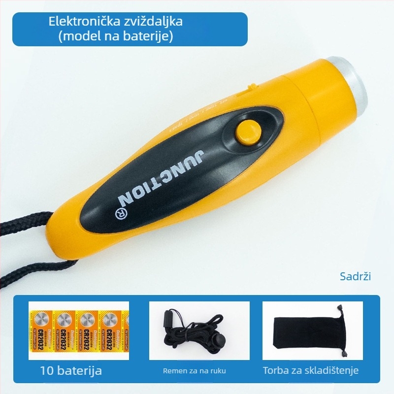 Pištaljka – PVC materijal, moguć ispis logotipa, bez prilagodbi