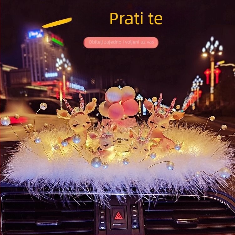 Unutarnji auto ukras s difuzorom mirisa - Materijal: smola; Stil: crtani; Funkcija: blagoslov