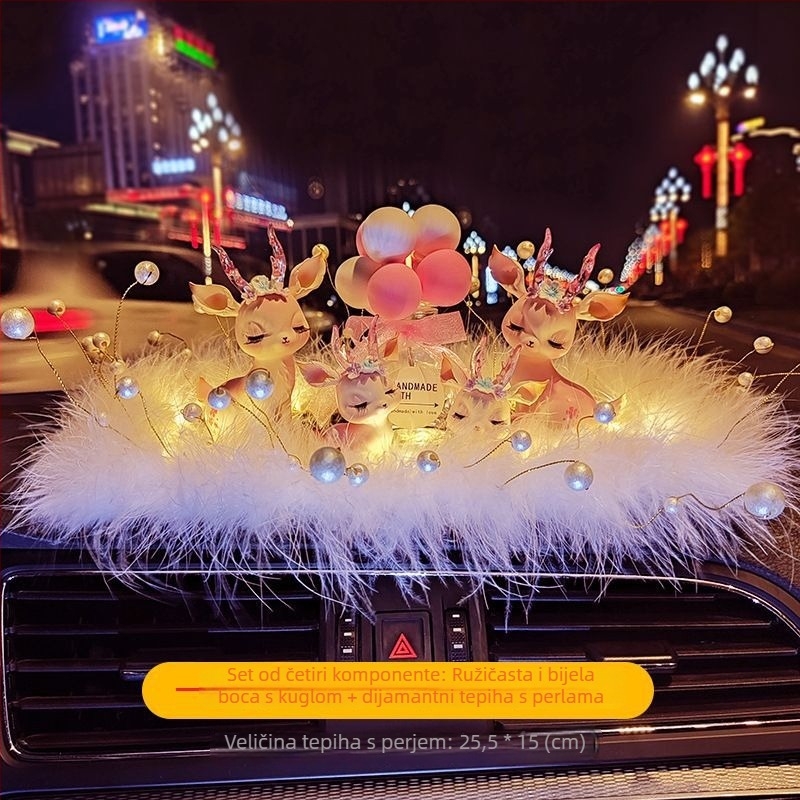 Unutarnji auto ukras s difuzorom mirisa - Materijal: smola; Stil: crtani; Funkcija: blagoslov