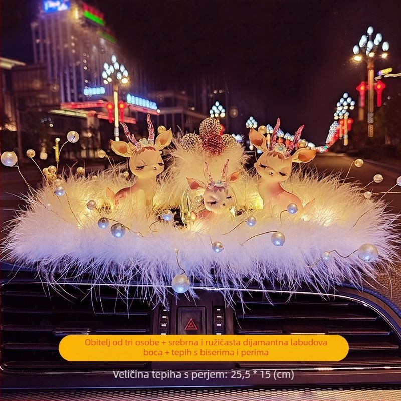 Unutarnji auto ukras s difuzorom mirisa - Materijal: smola; Stil: crtani; Funkcija: blagoslov